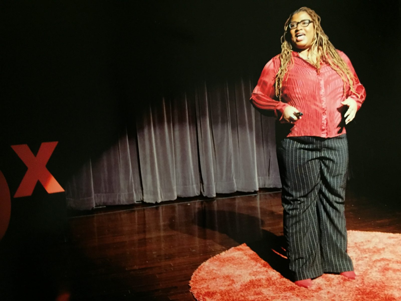 Carolyn T at TEDx Milton